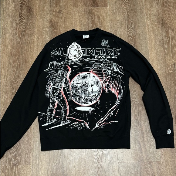 Billionaire Boys Club Black crewneck Sweater